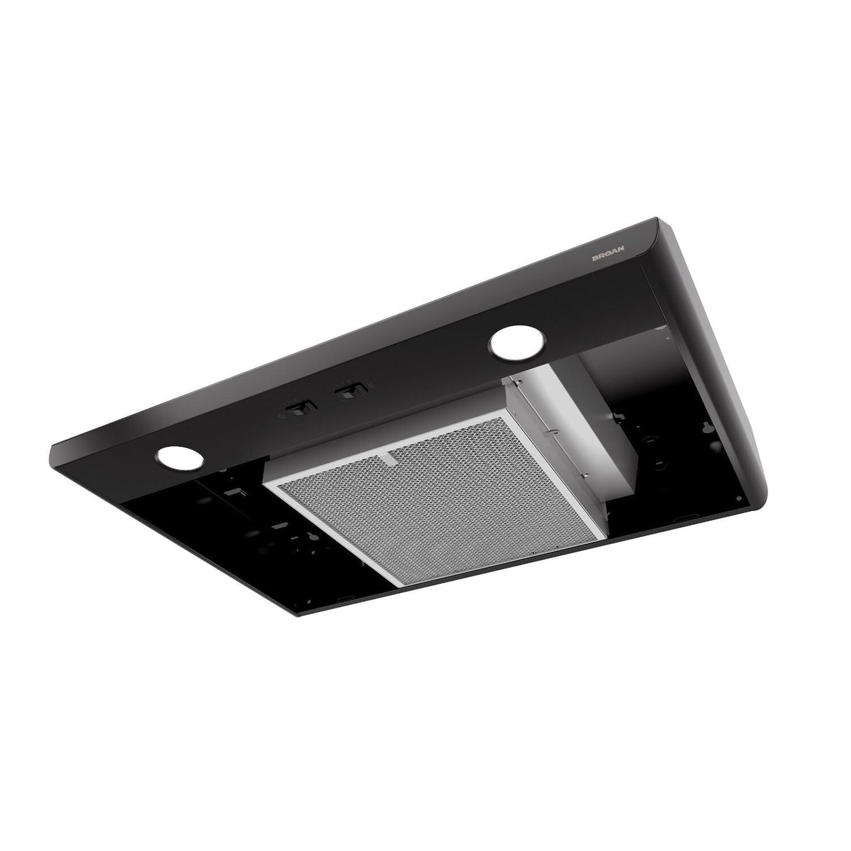 Broan® 30-Inch Convertible Under-Cabinet Range Hood, 300 Max Blower CFM, Black