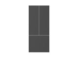 Carbonio Front Panel Kit for 36" French Door Refrigerator Carbonio