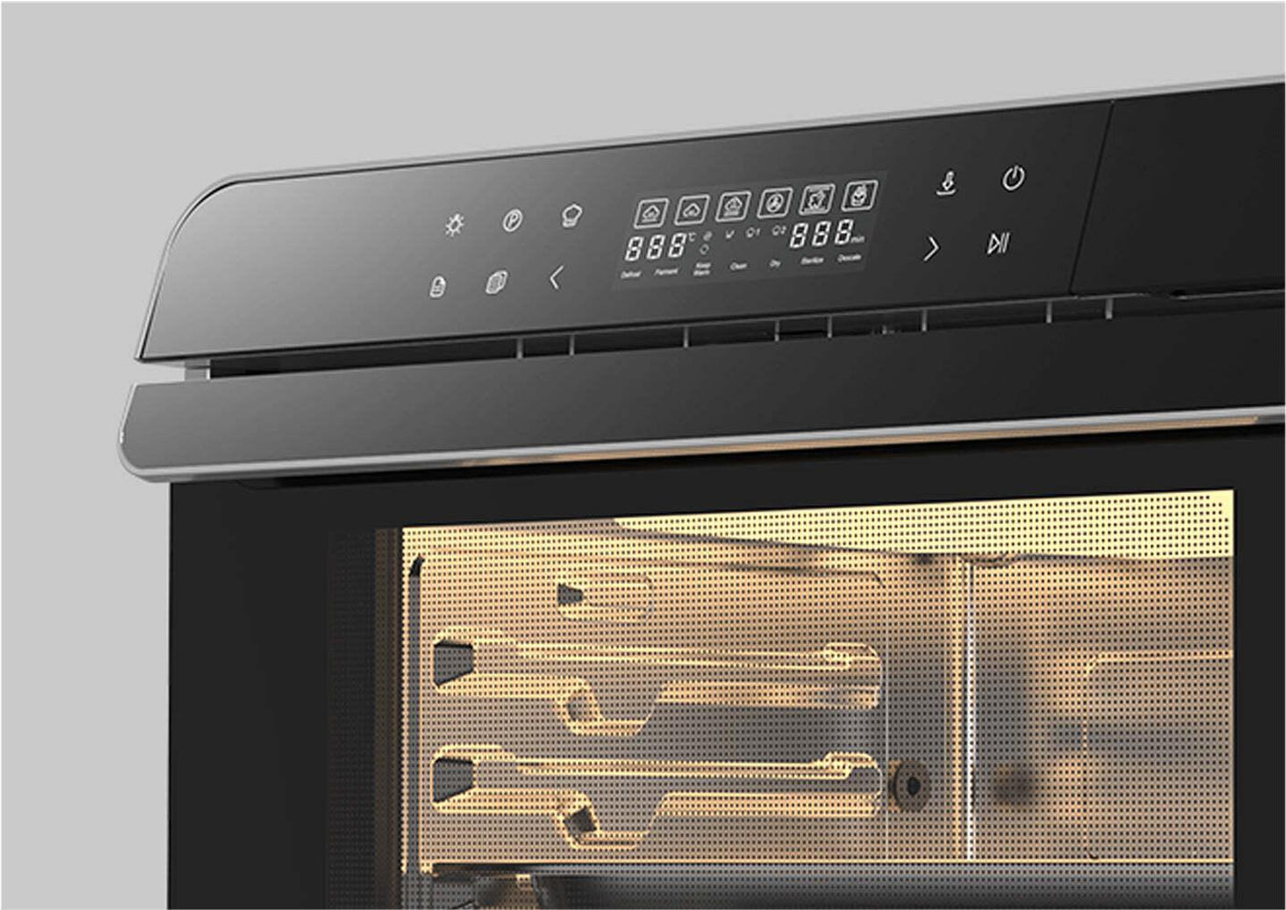 ROBAM R-Box Green Convection Toaster Oven with Rotisserie (1800-Watt)