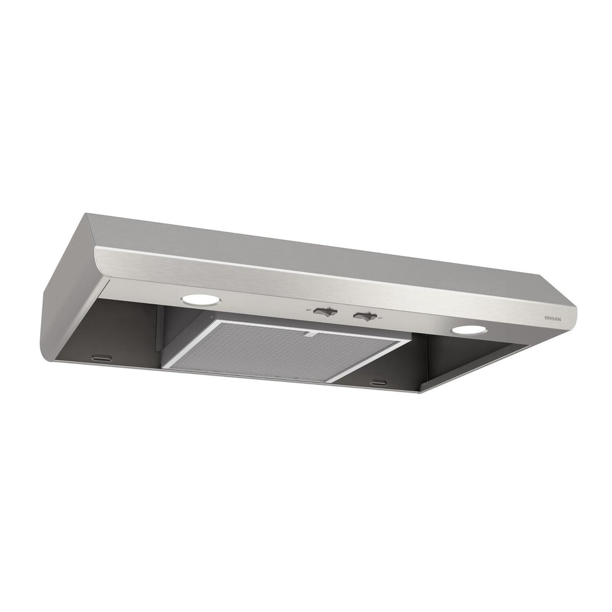 Broan® Sahale 30-Inch Convertible Under-Cabinet Range Hood, 300 Max Blower CFM, Stainless Steel