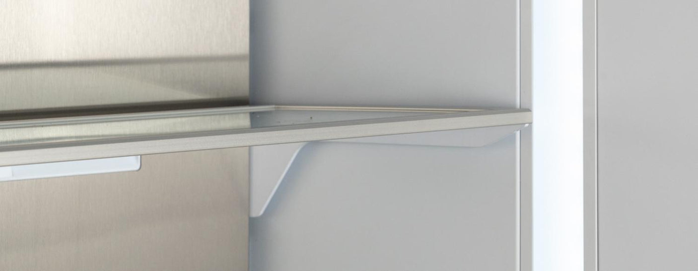 24" Built-in Refrigerator Column with internal water dispenser, panel ready reversible door Panel Ready