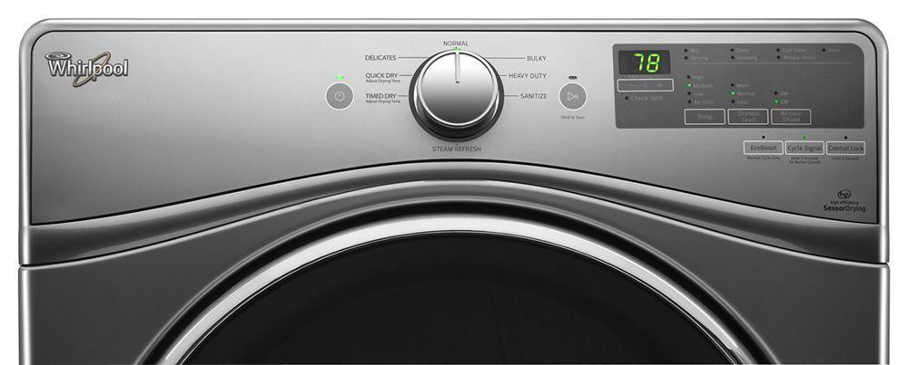 7.4 cu.ft Front Load Gas Dryer with Advanced Moisture Sensing, 8 cycles