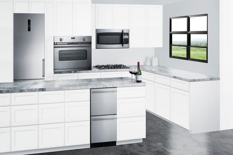 15" Wide 2-drawer All-refrigerator, ADA Compliant