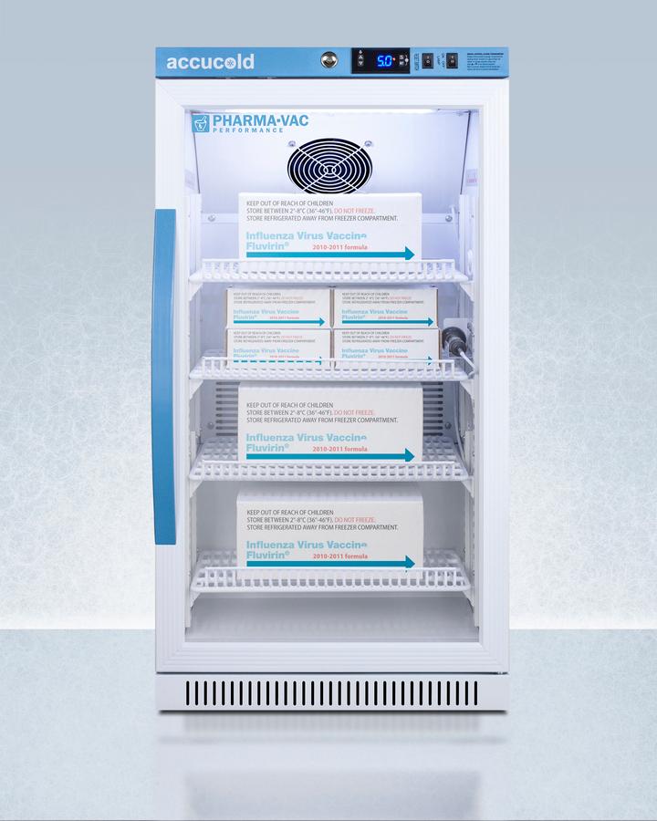 2.83 CU.FT. Vaccine Refrigerator, ADA Height