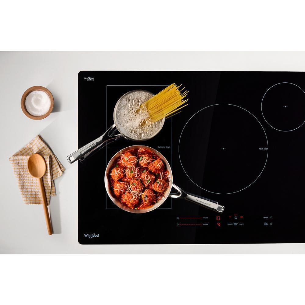 36" Intelligent Induction Cooktop with Temp Cook™ Technology and WipeClean™ Coating