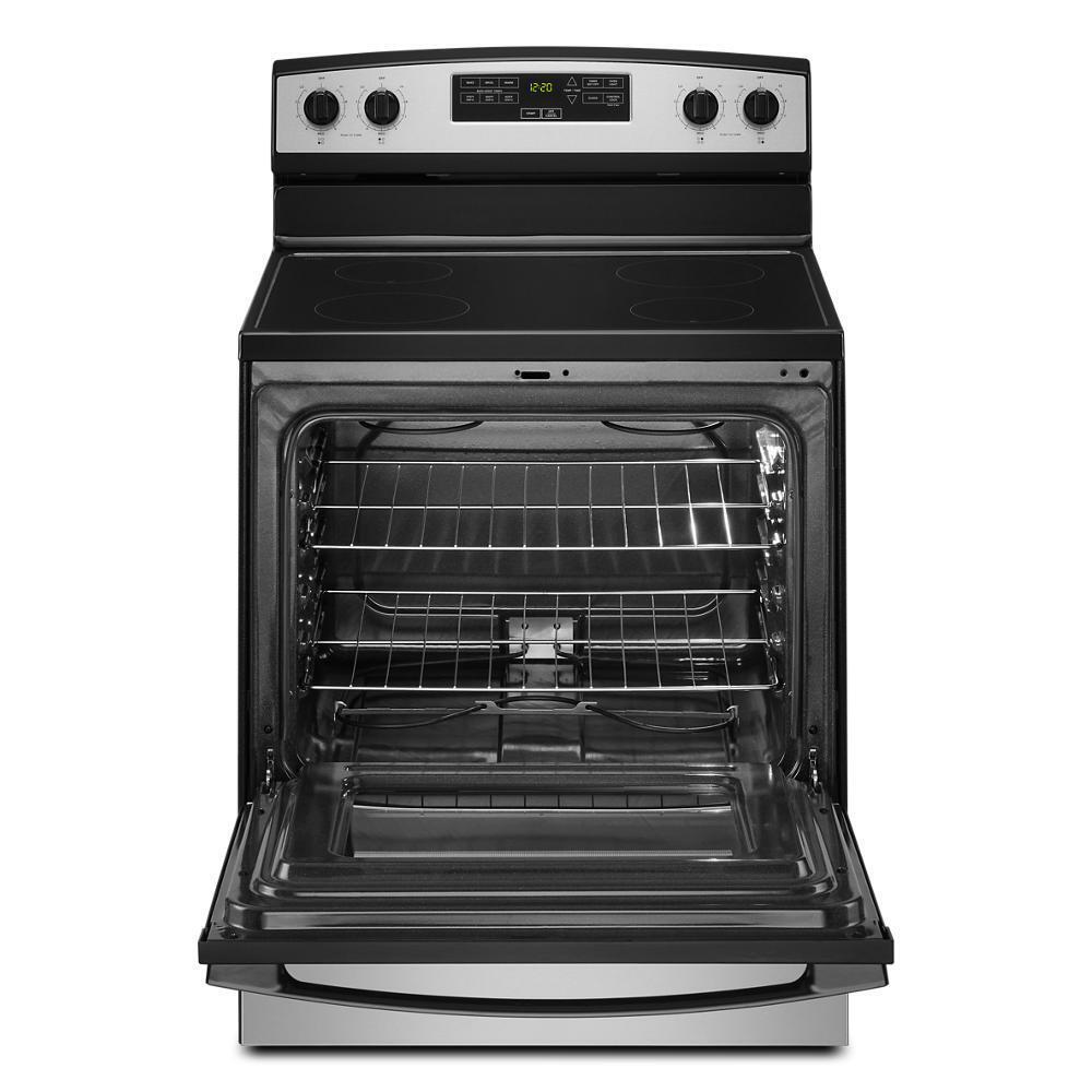 30-inch Amana® Electric Range with Extra-Large Oven Window