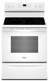 5.3 cu. ft. Whirlpool® electric range with Frozen Bake™ technology - White