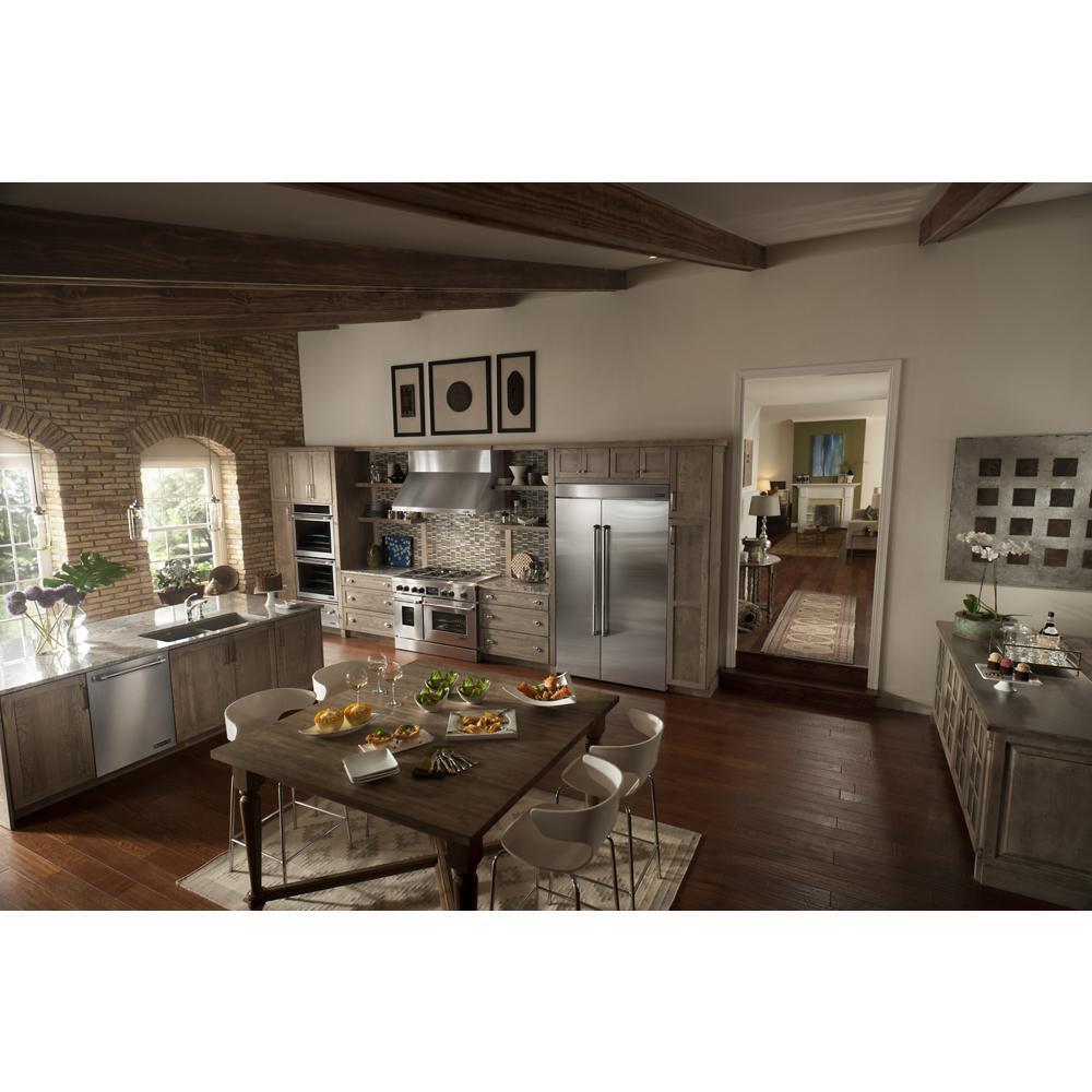48" Panel-Ready Built-In Side-by-Side Refrigerator