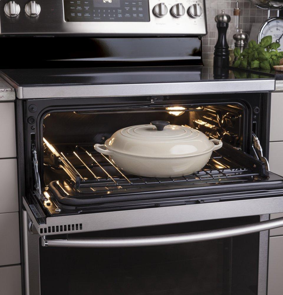 GE Profile™ 30" Free-Standing Double Oven Convection Range