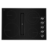 Black Floating Glass 30" JX3™ Electric Downdraft Cooktop