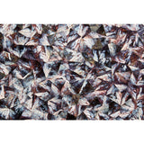 30" Elements Collection Mussel Shell Burgundy Custom Column Panel
