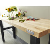 4' Adjustable Height Hardwood Workbench