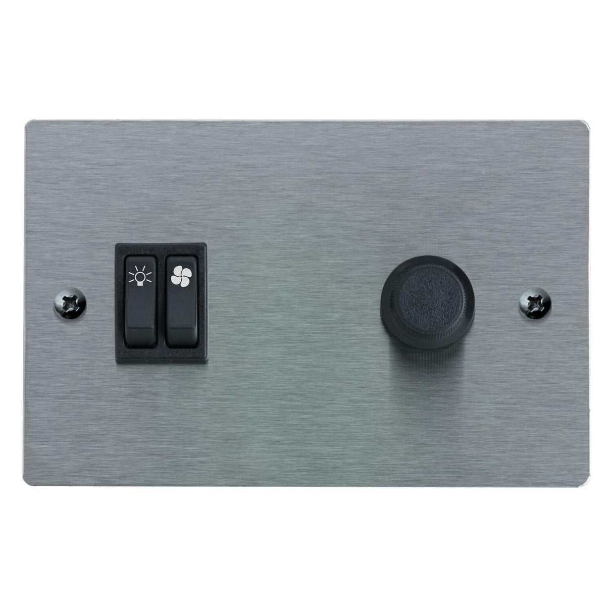Optional Wall Control in Stainless Steel for use with Broan Pro-Style Insert range hoods