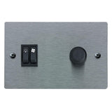 Optional Wall Control in Stainless Steel for use with Broan Pro-Style Insert range hoods