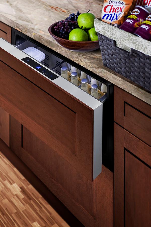 30" Wide Built-in Outdoor Drawer Refrigerator