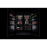 30" Built-In Column Freezer with NOIR™ Panel Kit, Right Swing