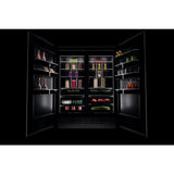 30" Built-In Column Freezer with NOIR™ Panel Kit, Right Swing