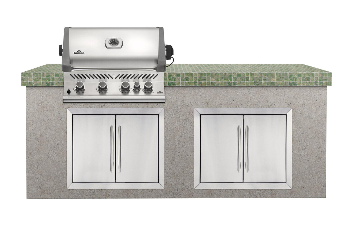 Napoleon Built-In Prestige 500 Grill Head with Infrared Rear Burner.