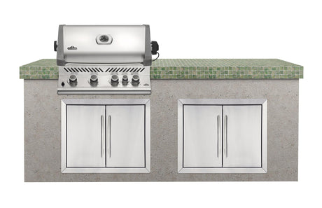 Napoleon Built-In Prestige 500 Grill Head with Infrared Rear Burner.