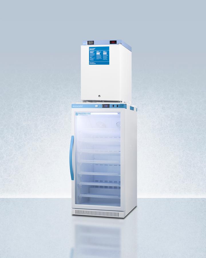 24" Wide All-refrigerator/all-freezer Combination