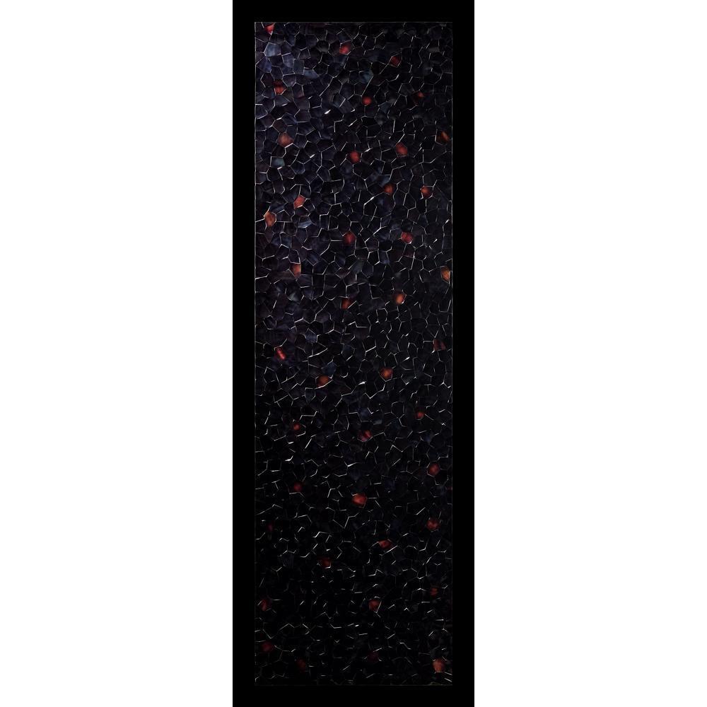 24" Elements Collection Dark Pen Carnelian Custom Column Panel
