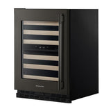 24" Undercounter Wine Cellar with Full-Extension Wood-Front Racks