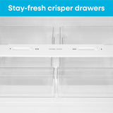 Element Electronics 18.1 cu. ft. Top Freezer Refrigerator - White, ENERGY STAR (ERT18CSEW)