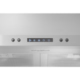 30" Chimney Wall Mount Range Hood with Dishwasher-Safe Grease Filters