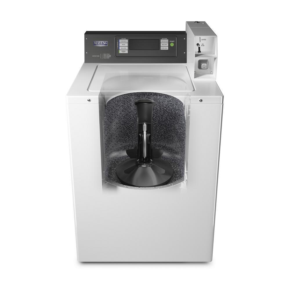 Commercial Top-Load Washer, Card Reader Ready or Non-Vend
