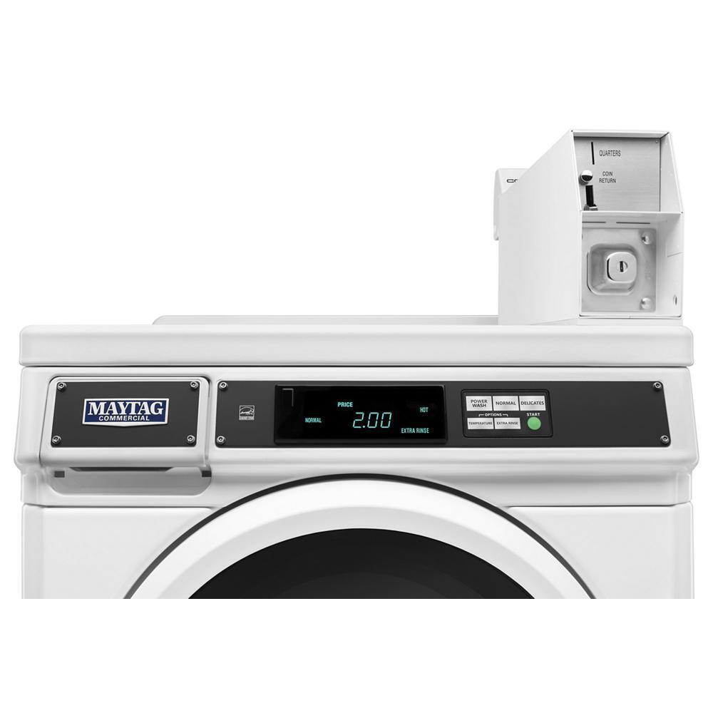 Commercial Front-Load Washer, Coin Equipped