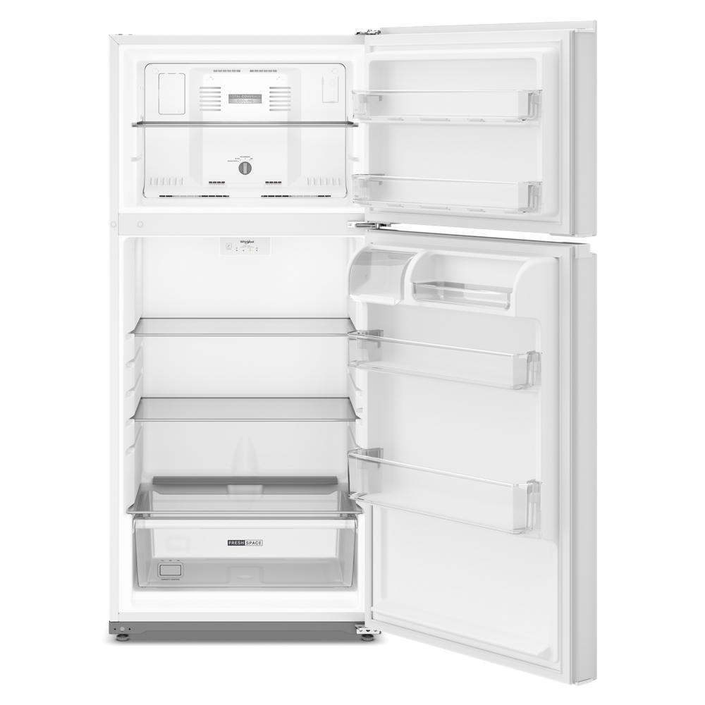 Whirlpool® 28-inch Wide Top Freezer Refrigerator with Total Coverage Cooling- 14.3 Cu. Ft.