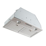 **DISCONTINUED** Broan® Elite 20.5-Inch Custom Range Hood Power Pack, 550 Max Blower CFM, Stainless Steel