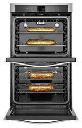 8.6 cu. ft. Double Wall Oven with SteamClean Option
