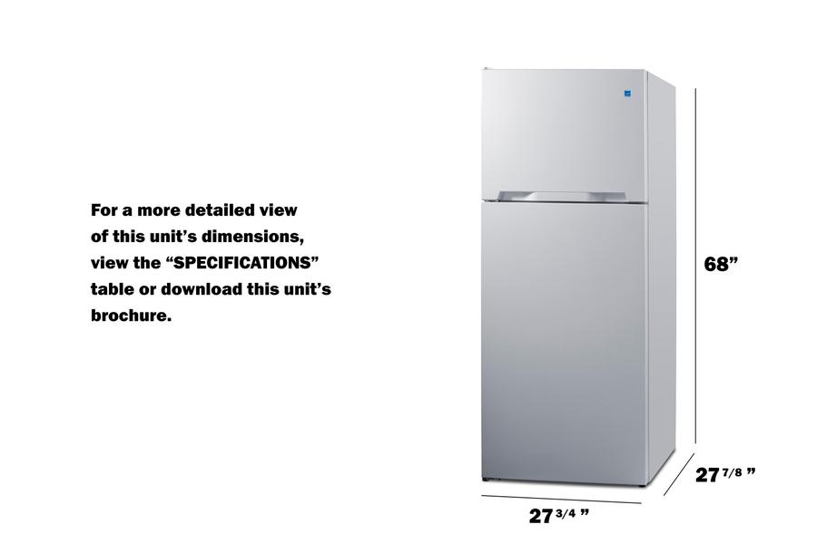 28" Wide Top-mount Refrigerator-freezer