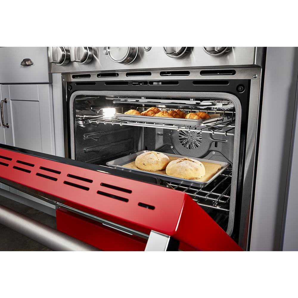KitchenAid® 30'' Smart Commercial-Style Dual Fuel Range with 4 Burners