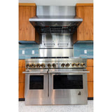 RISE™ 48" Dual-Fuel Professional Range with Chrome-Infused Griddle