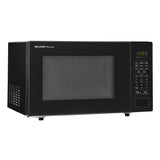 1.1 cu. ft. 1000W Sharp Countertop Black Microwave