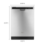 ENERGY STAR® certified dishwasher with Sensor cycle