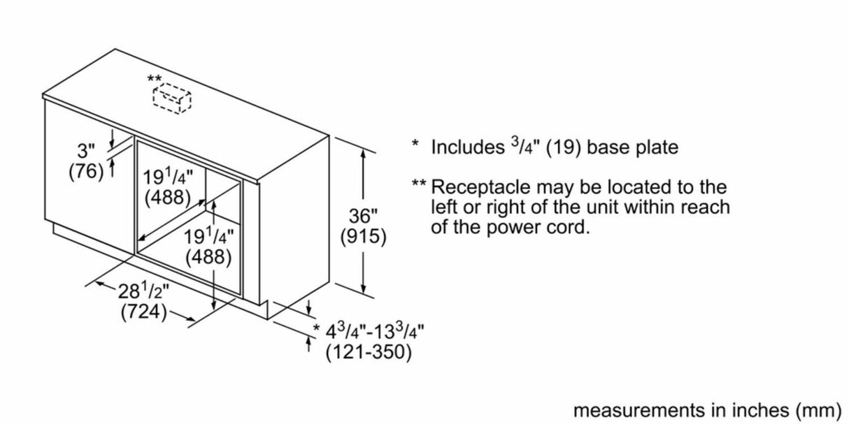 500 Series, 30", Microwave, Black, Drop Down Door