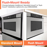 Sharp 24 in. 1.2 cu. ft. Built-In Microwave Drawer™ Oven in Stainless Steel