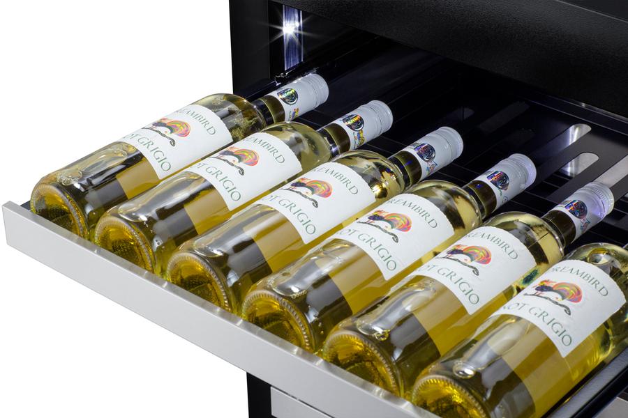 24" Wide Built-in Wine Cellar (panel Not Included)