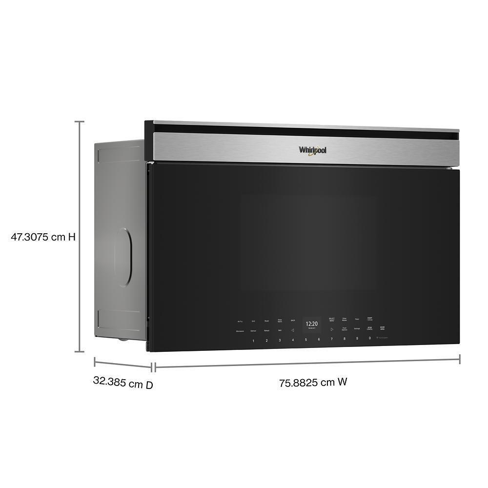 30-inch Built-In Smart Multifunctional Microwave Oven with Air Fry - 1,000 watts