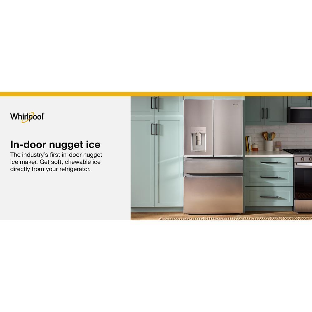 Whirlpool® 36-inch True Counter Depth 4-Door French Door Refrigerator with Nugget Ice - 22 cu. ft.