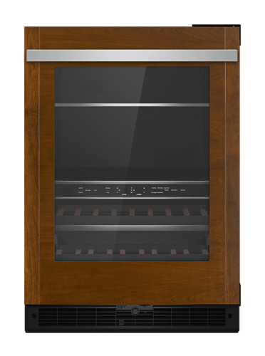 Panel-Ready 24" Built-In Undercounter Beverage Center, Right Swing