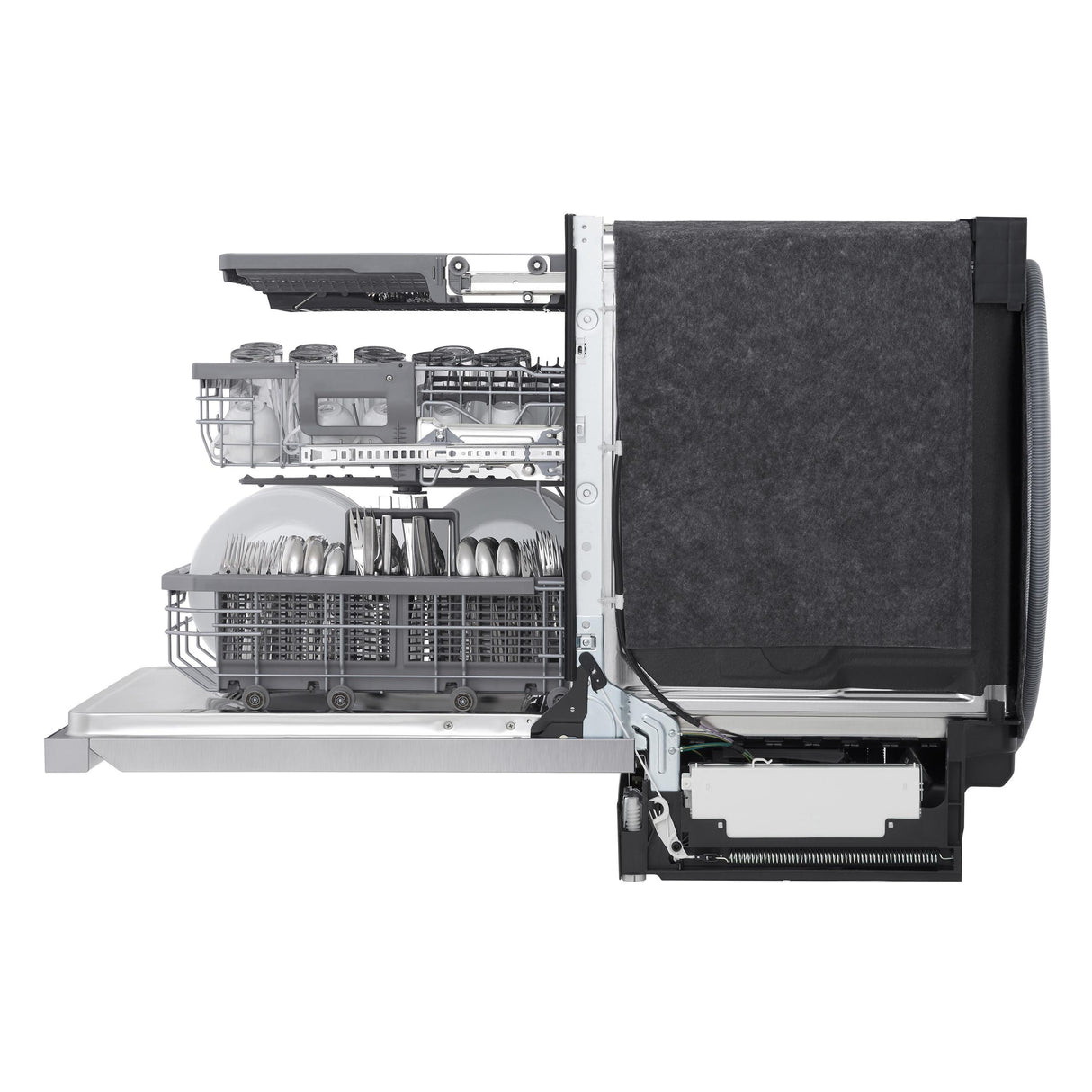 Top Control Smart wi-fi Enabled Dishwasher with QuadWash™ and TrueSteam®