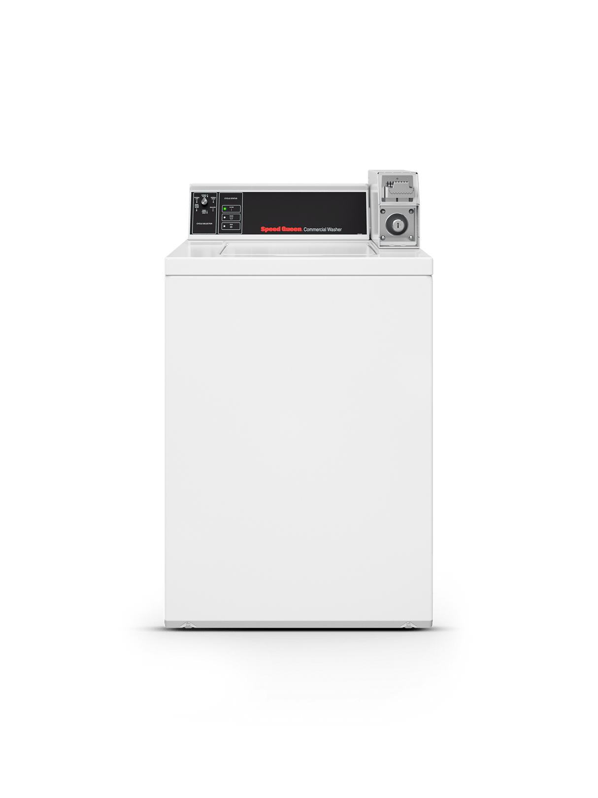 Light Commercial Coin Slide Ready Top Load Washer - Coin Box Sold Separately - Commercial Use Only (Not for Residential Installation)