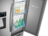 28 cu. ft. Food Showcase 3-Door French Door Refrigerator in Stainless Steel