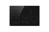 30" Induction Cooktop, 4 Elements, White Backlit, Red Bar, Bridge, ThinQ®