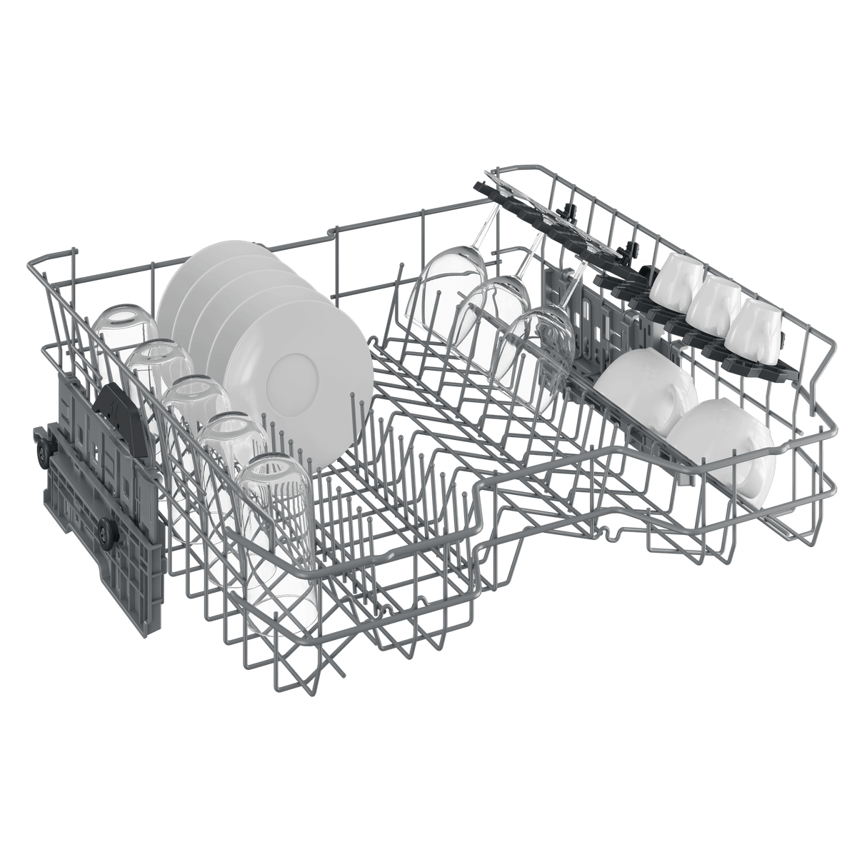 Tall Tub Stainless Dishwasher, 15 place settings, 45 dBa, Front Control