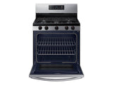 5.8 cu. ft. Freestanding Gas Range in Black Stainless Steel